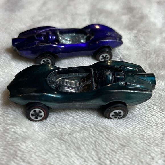 Vintage 1969 Johnny Lightning Custom Turbine Purple & Green‎ - Picture 5 of 6